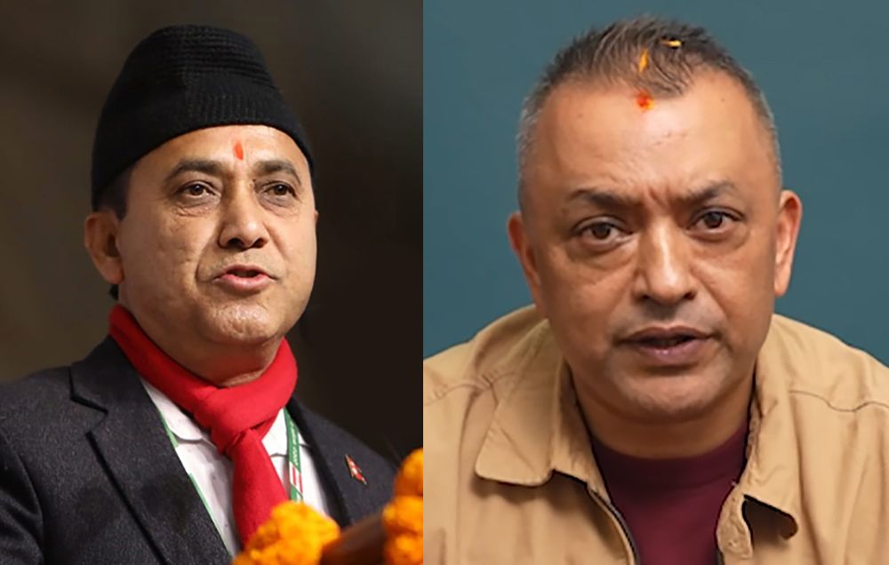 गगन र विश्व केन्द्रीय कार्यालय सानेपा पुगे, नाराबाजी गर्दै कार्यकर्ताले गरे स्वागत